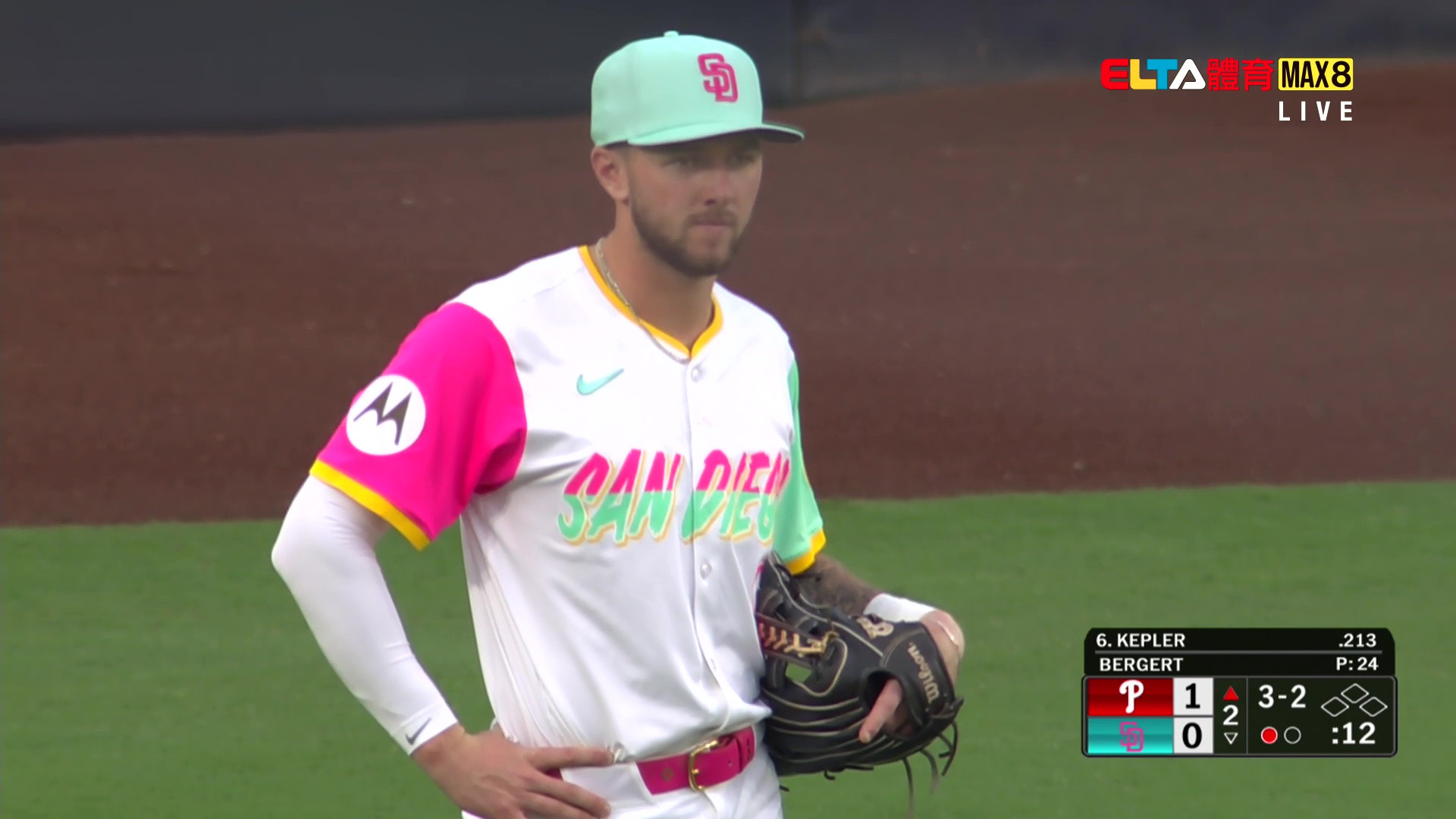 7/12 MLB 費城人 VS 教士 (原音)