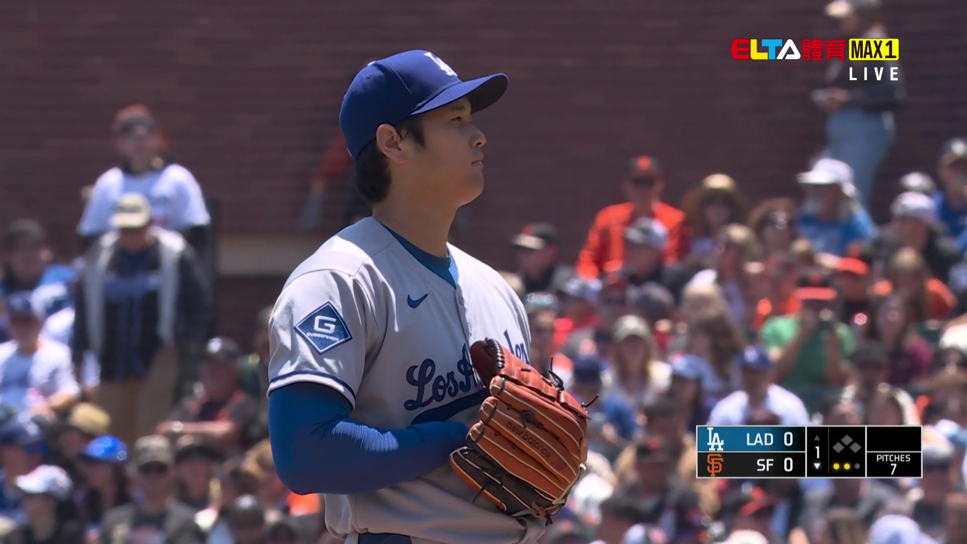 7/13 MLB 道奇 VS 巨人 (原音)
