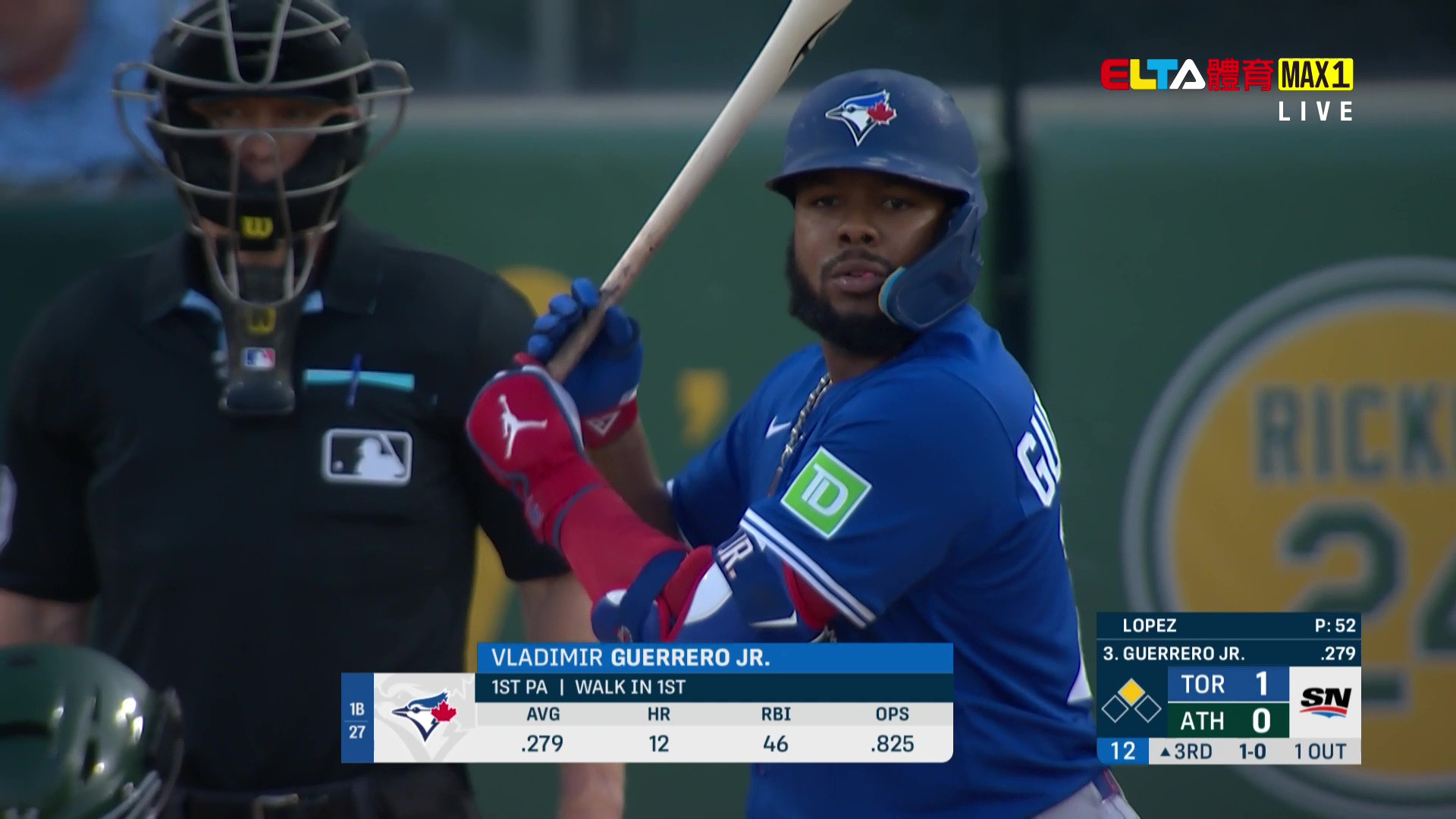 7/13 MLB 藍鳥 VS 運動家 (原音)