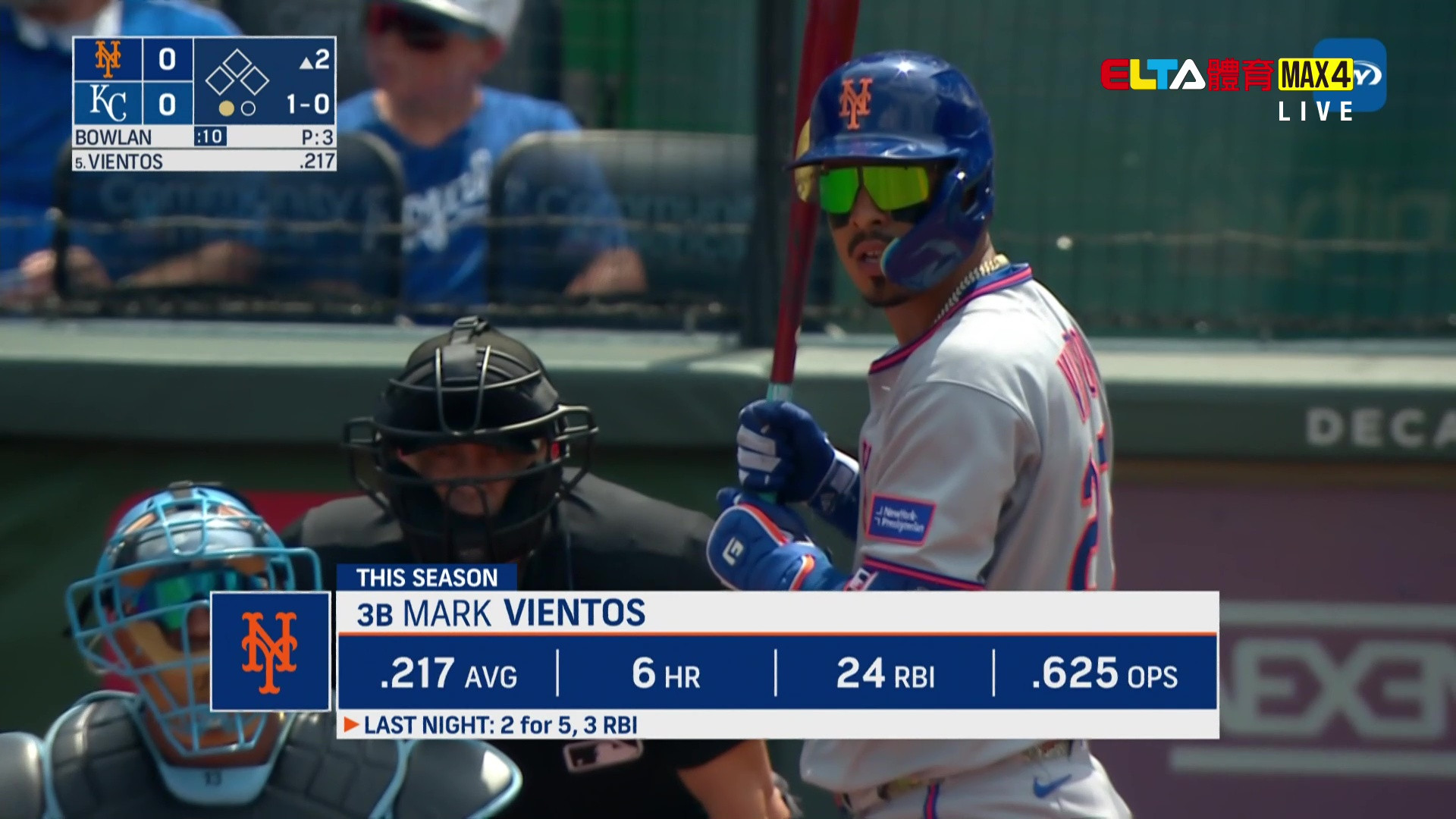 7/13 MLB 大都會 VS 皇家 (原音)