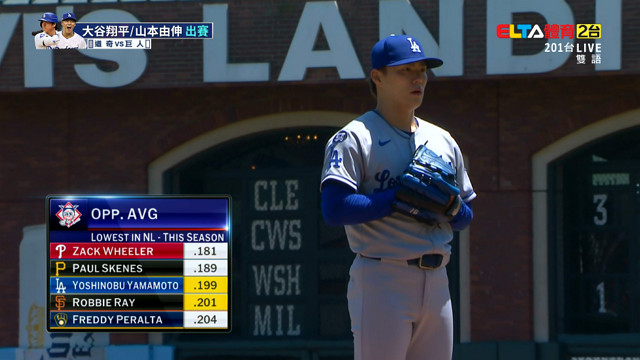 7/14 MLB 道奇 VS 巨人