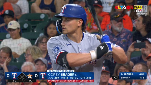 7/14 MLB 遊騎兵 VS 太空人 (原音)