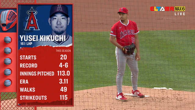 7/20 MLB 天使 VS 費城人 菊池雄星先發 (原音)