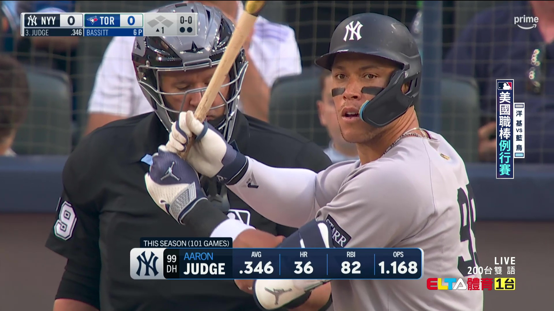 7/24 MLB 洋基 VS 藍鳥