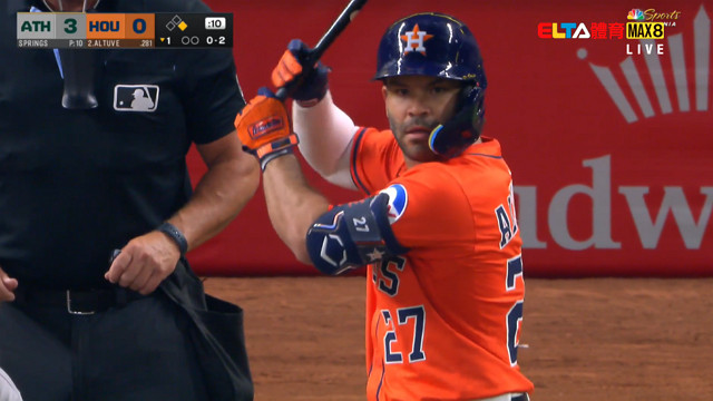 7/26 MLB 運動家 VS 太空人 (原音)