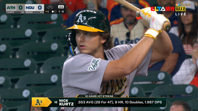 7/27 MLB 運動家 VS 太空人 (原音)