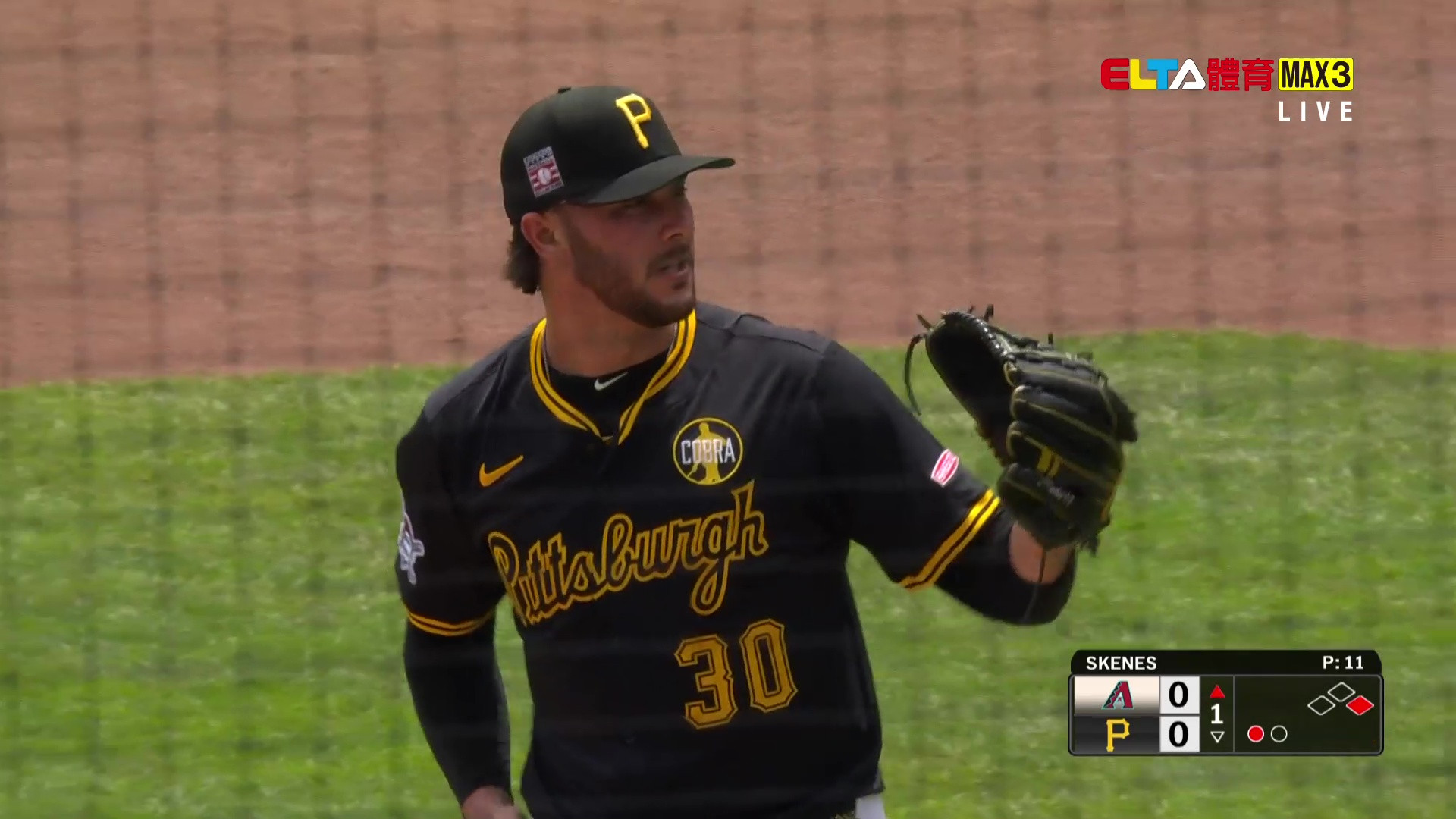 7/28 MLB 響尾蛇 VS 海盜 Skenes先發 (原音)