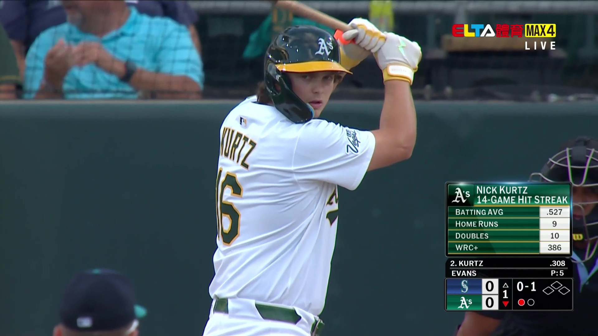 7/30 MLB 水手 VS 運動家 (原音)