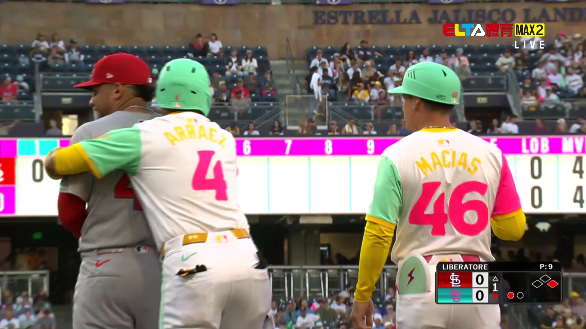 8/2 MLB 紅雀 VS 教士 (原音)