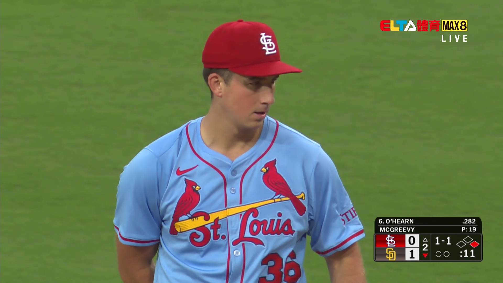8/3 MLB 紅雀 VS 教士 (原音)