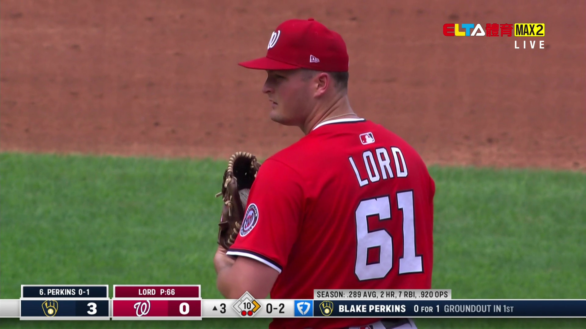 8/4 MLB 釀酒人 VS 國民 (原音)