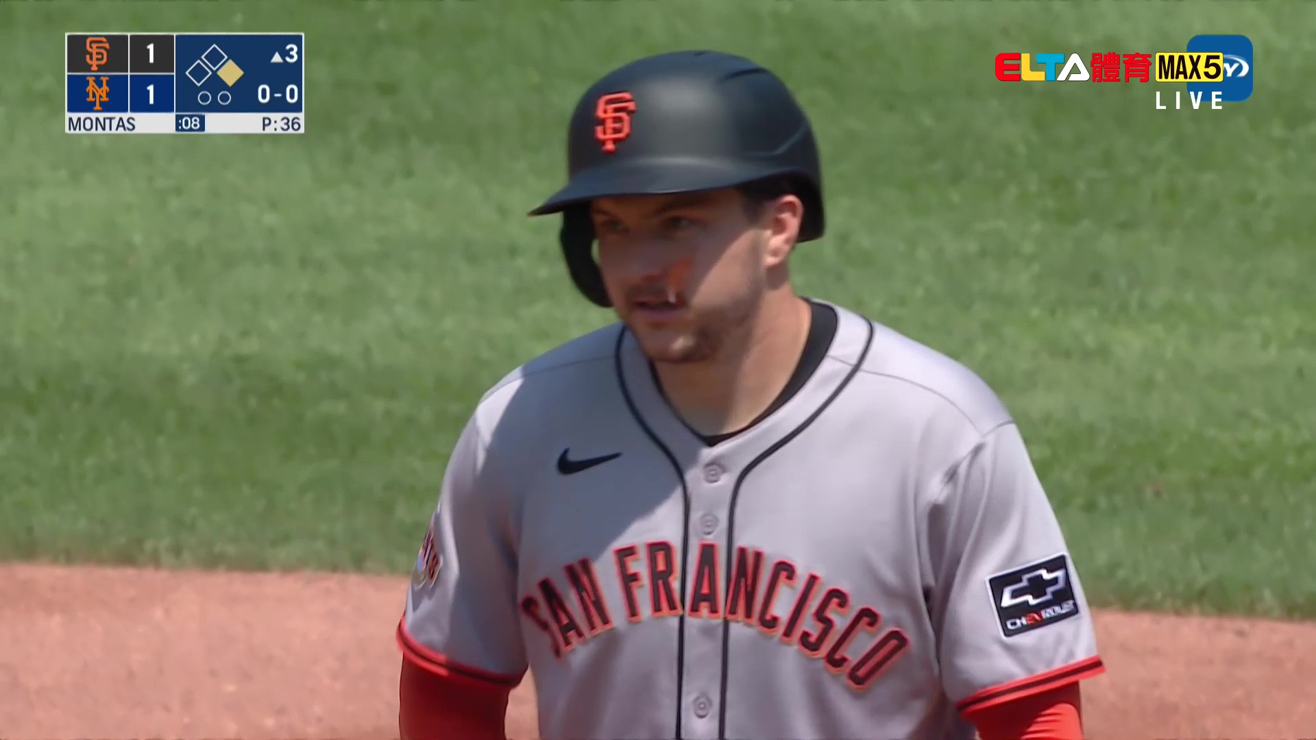 8/4 MLB 巨人 VS 大都會 (原音)