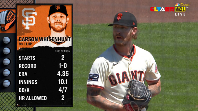 8/10 MLB 國民 VS 巨人 (原音)