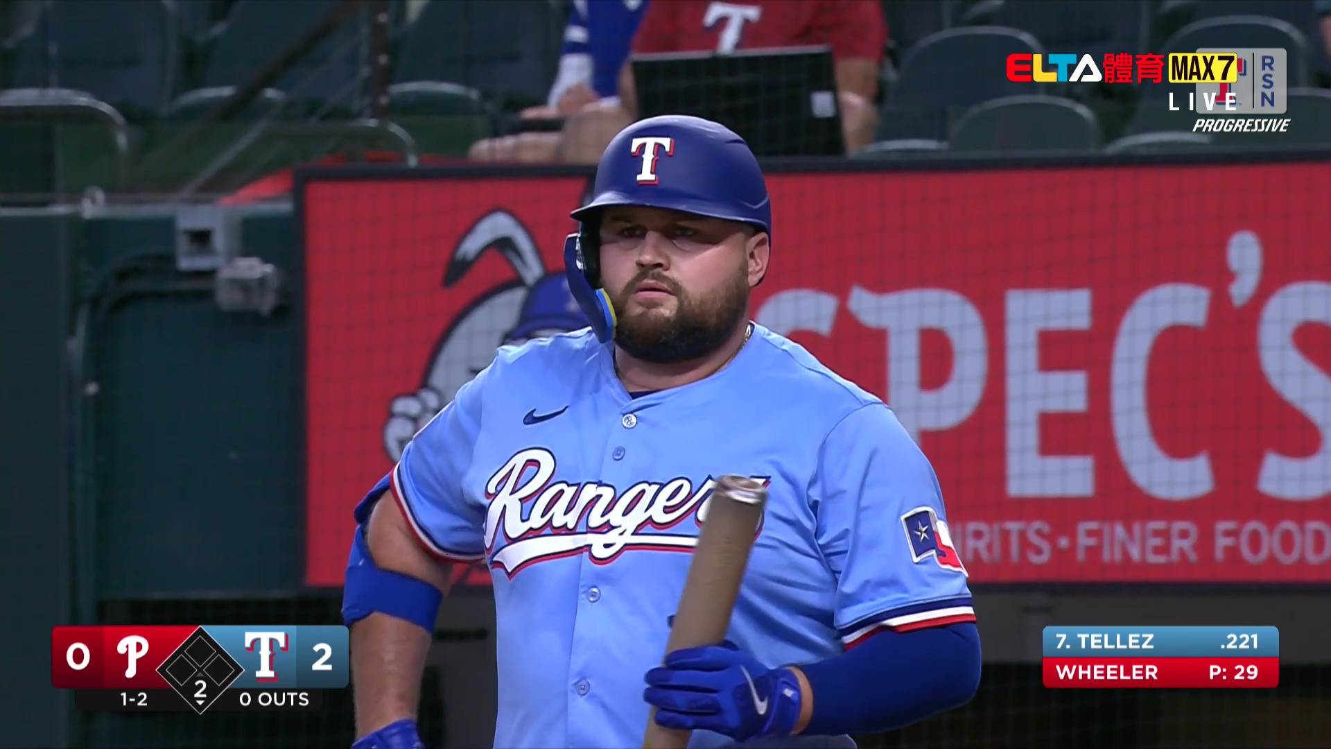 8/11 MLB 費城人 VS 遊騎兵 Wheeler先發 (原音)