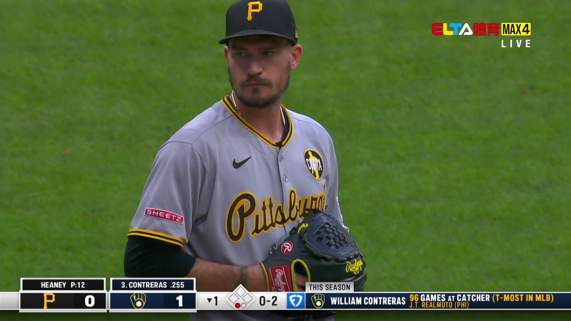 8/12 MLB 海盜 VS 釀酒人 (原音)