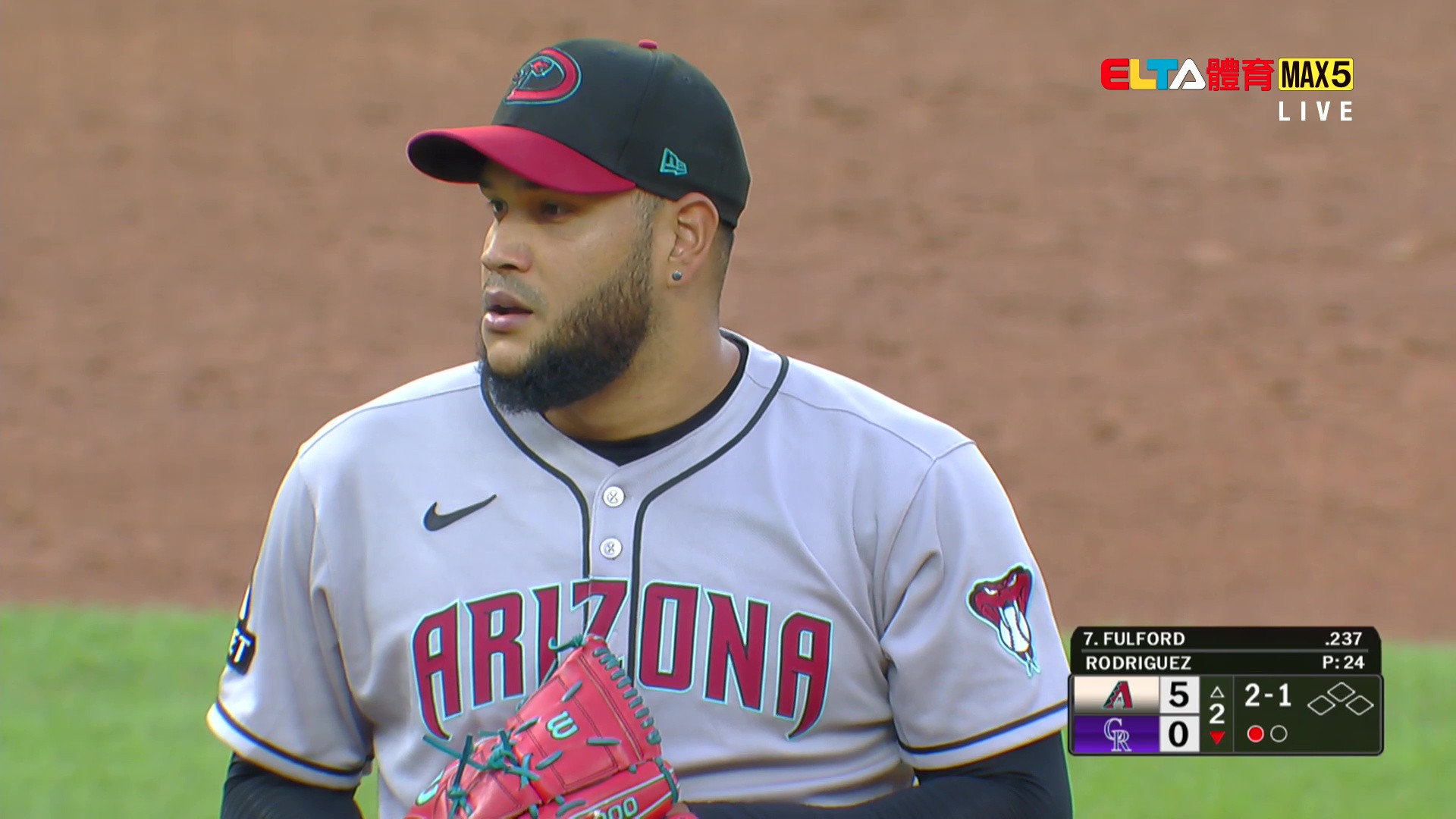 8/15 MLB 響尾蛇 VS 洛磯 (原音)
