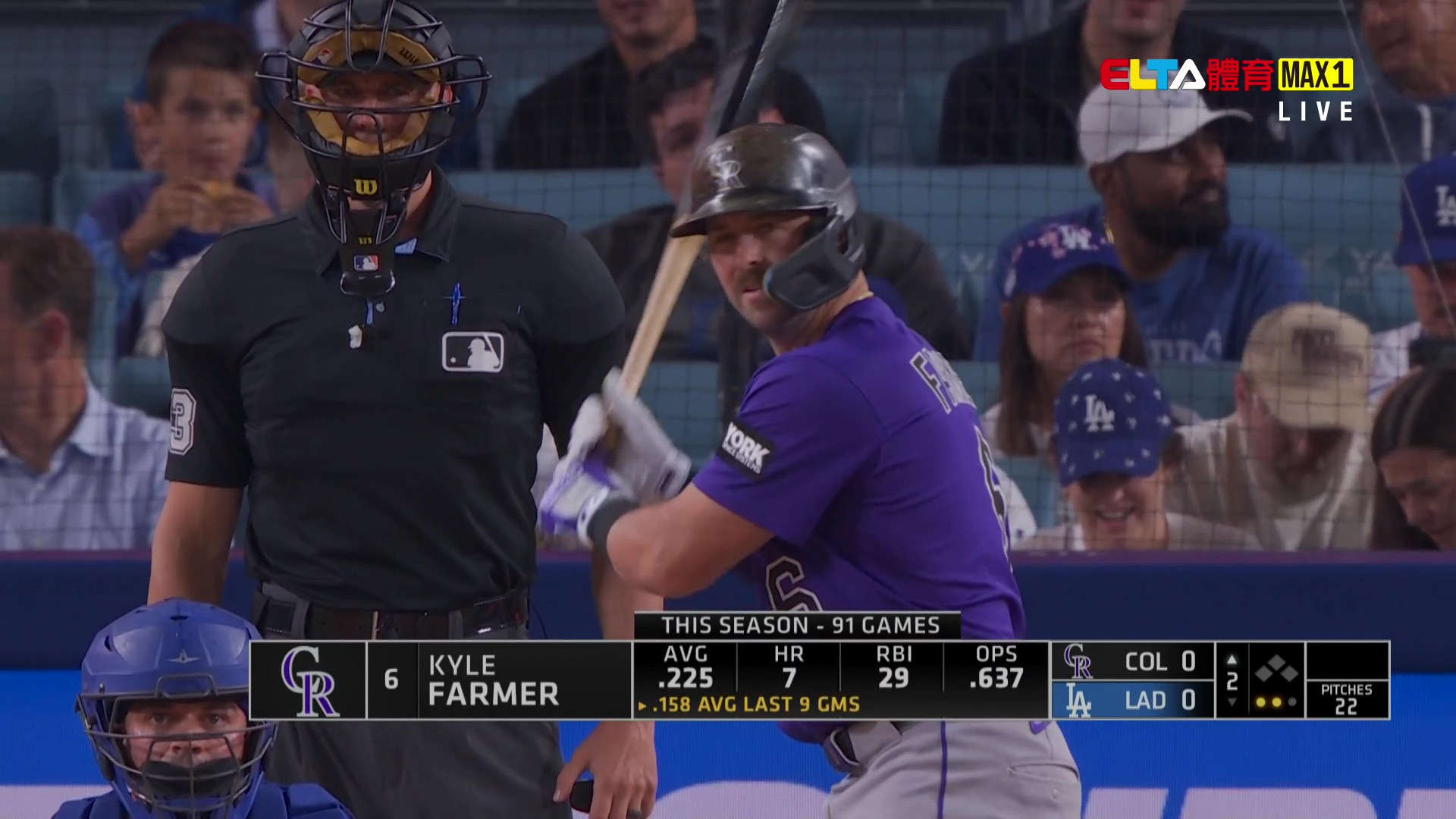 9/11 MLB 洛磯 VS 道奇 Snell先發 (原音)