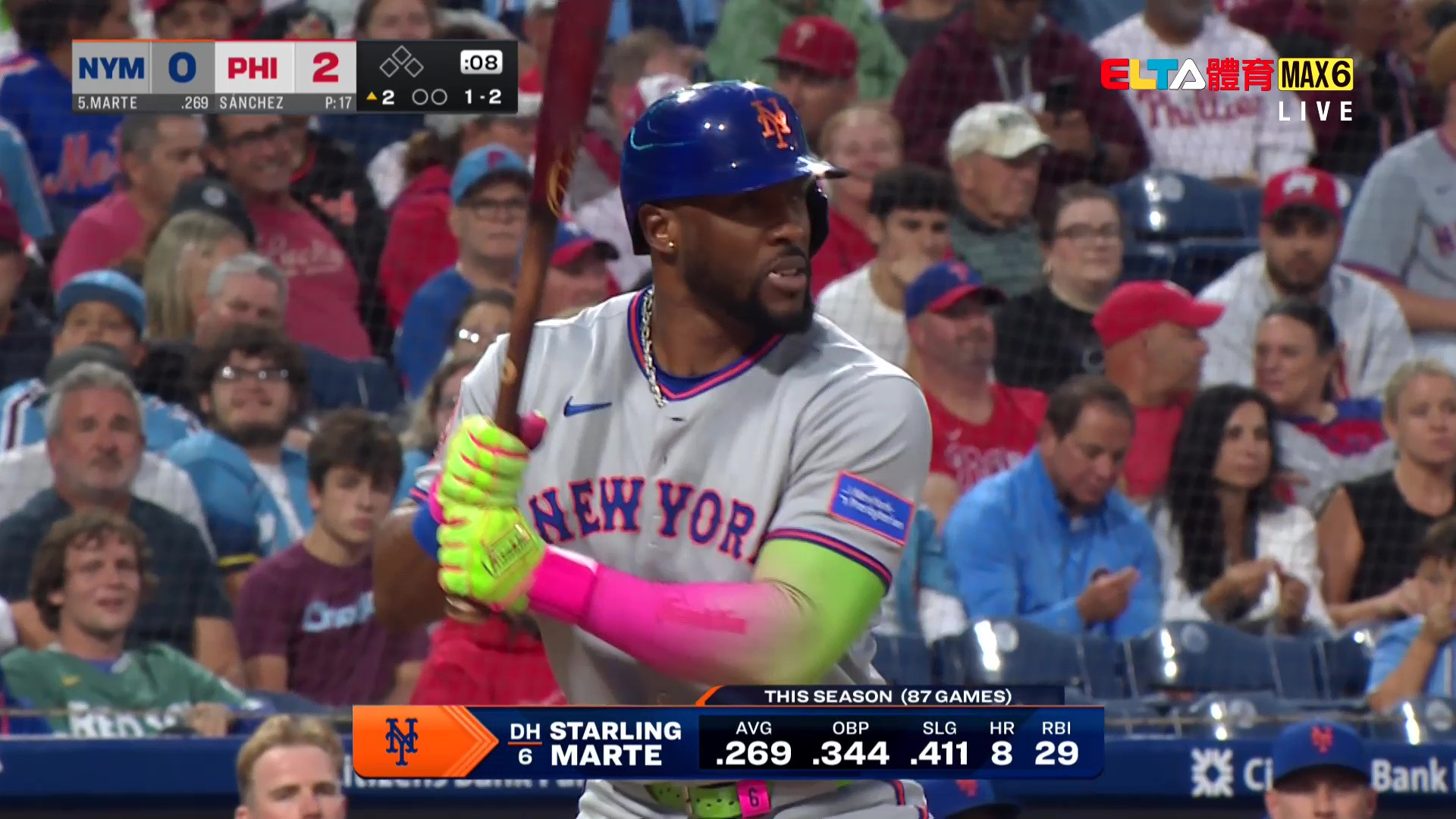9/11 MLB 大都會 VS 費城人 Sanchez先發 (原音)