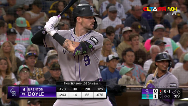 9/13 MLB 洛磯 VS 教士 (原音)