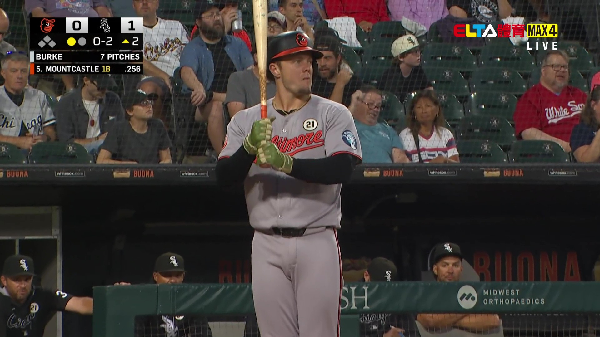 9/16 MLB 金鶯 VS 白襪 (原音)
