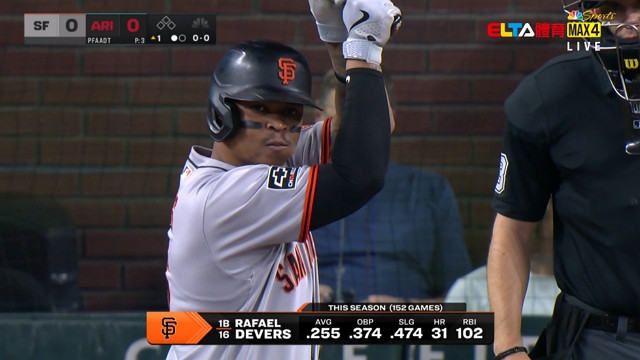 9/18 MLB 巨人 VS 響尾蛇 Verlander先發 (原音)