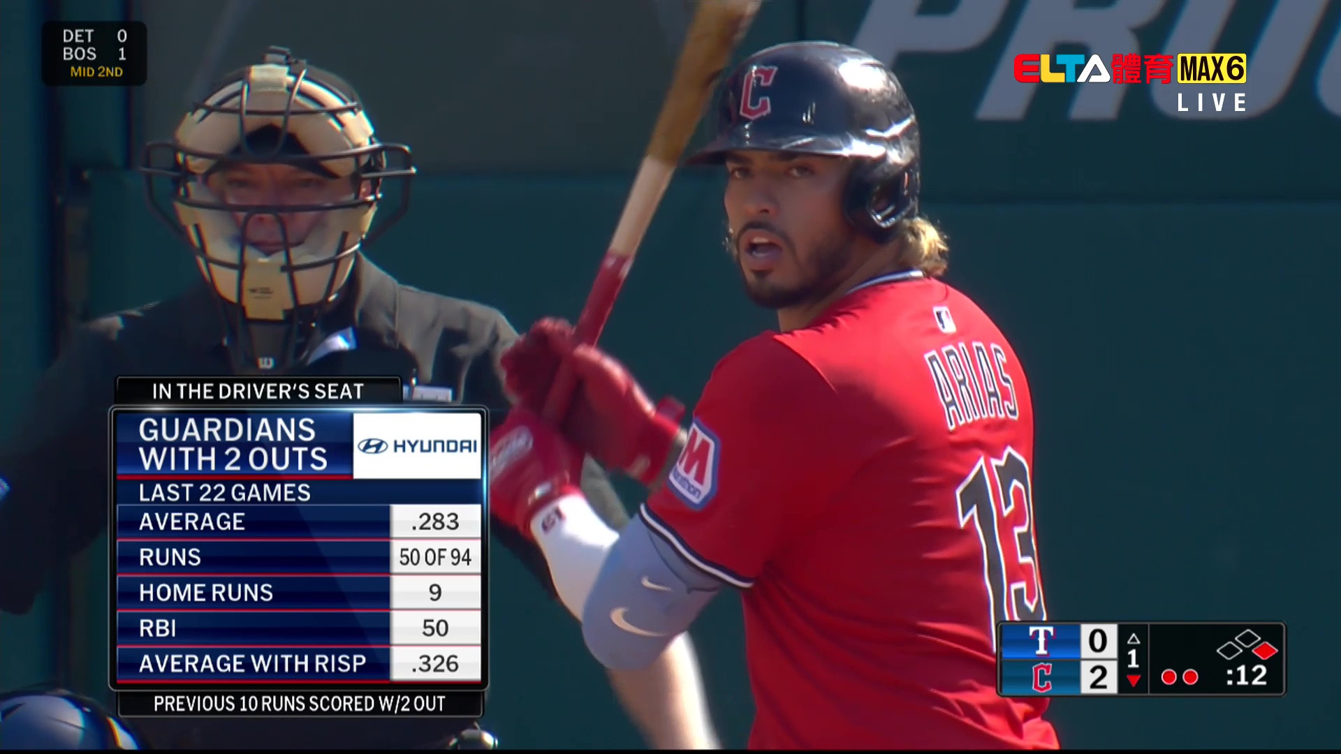 9/29 MLB 遊騎兵 VS 守護者 (原音)