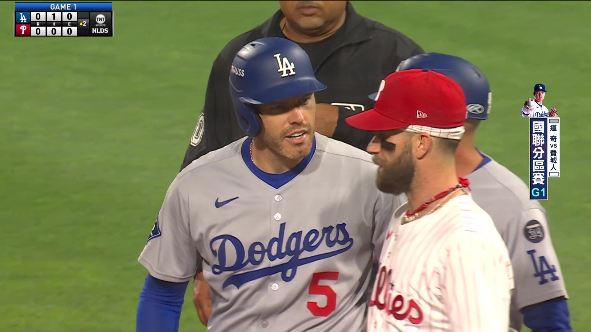 10/5 MLB 道奇 VS 費城人 國聯分區賽G1