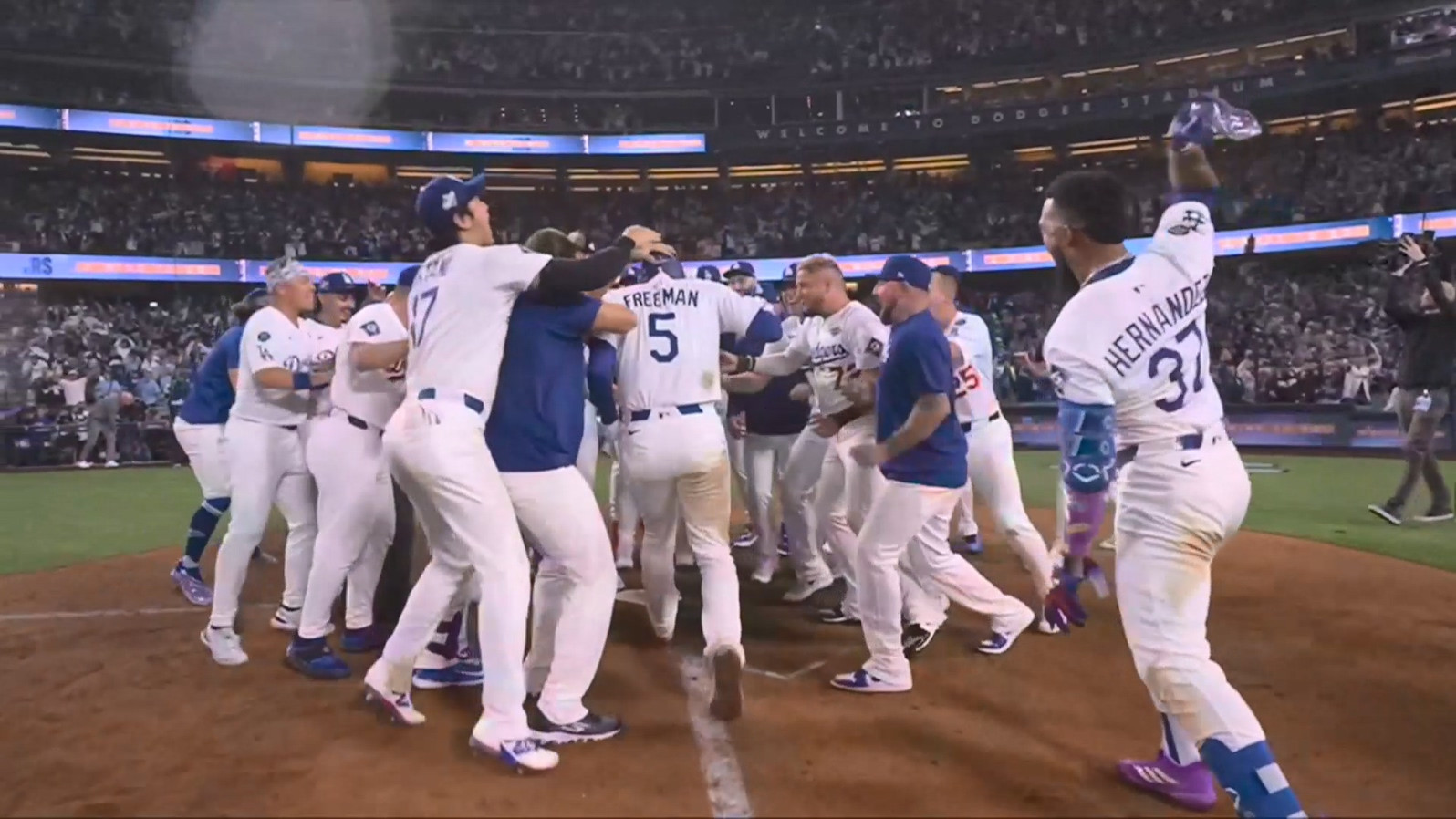 10/28 MLB 藍鳥 VS 道奇 世界大賽G3 (原音)