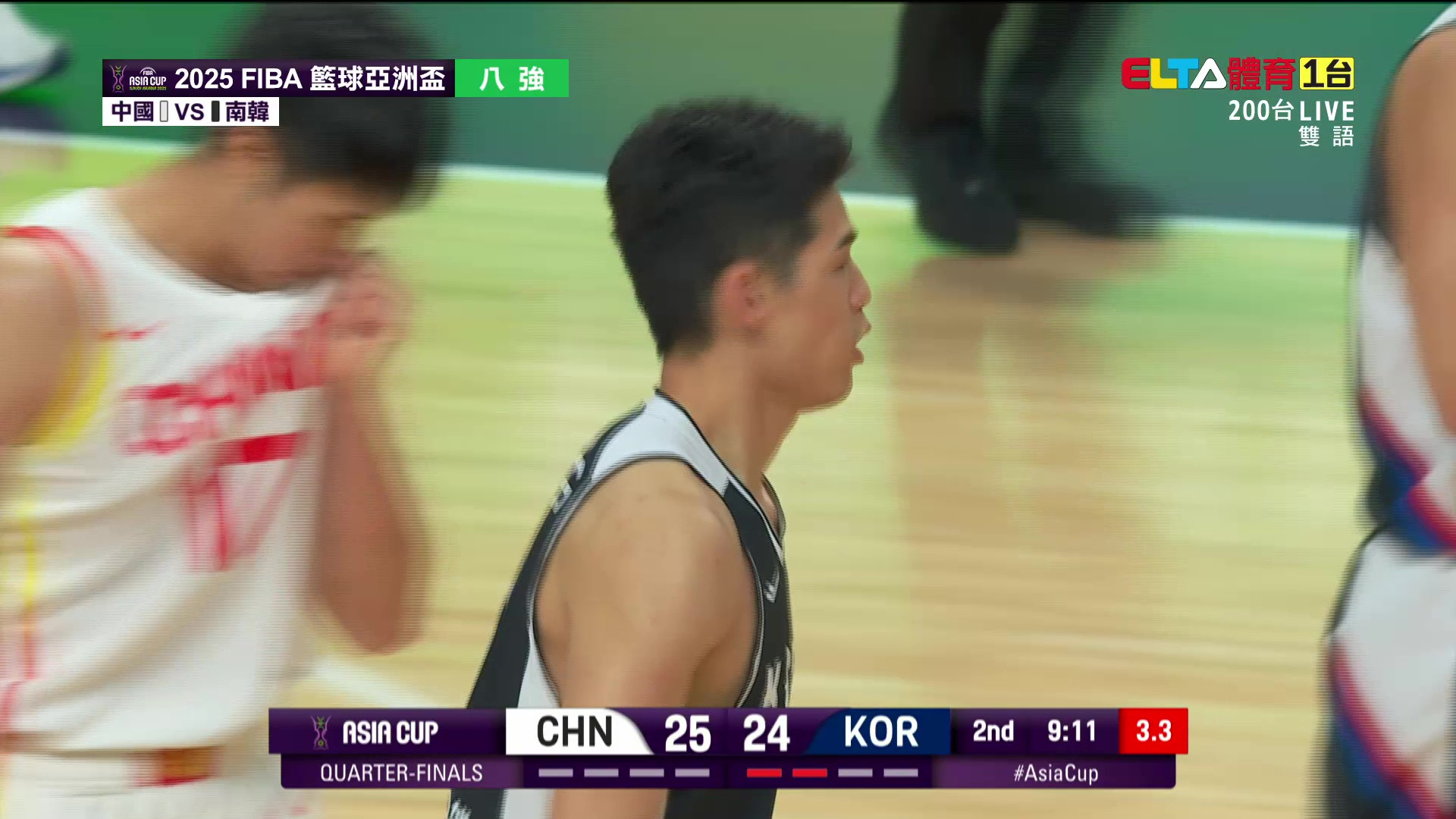 8/14 FIBA籃球亞洲盃 南韓 VS 中國 八強