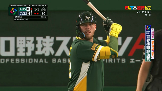 3/6 WBC棒球經典賽 澳大利亞 VS 捷克 C組預賽