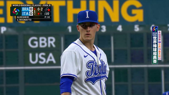 3/8 WBC棒球經典賽 巴西 VS 義大利 B組預賽