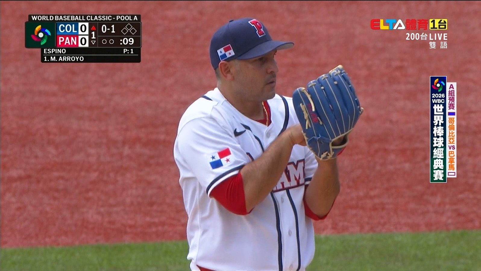 3/10 WBC棒球經典賽 哥倫比亞 VS 巴拿馬 A組預賽