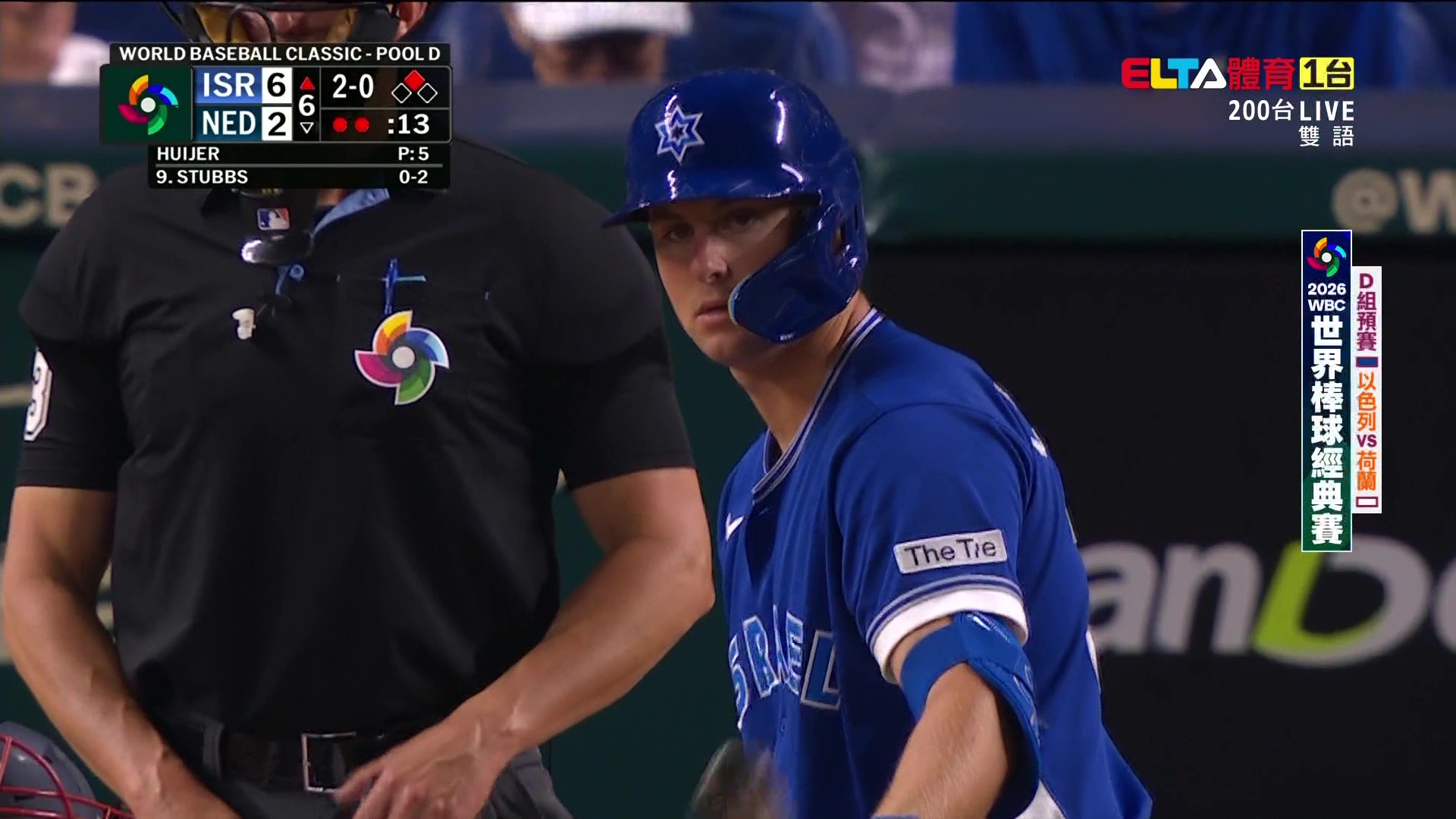 3/11 WBC棒球經典賽 以色列 VS 荷蘭 D組預賽