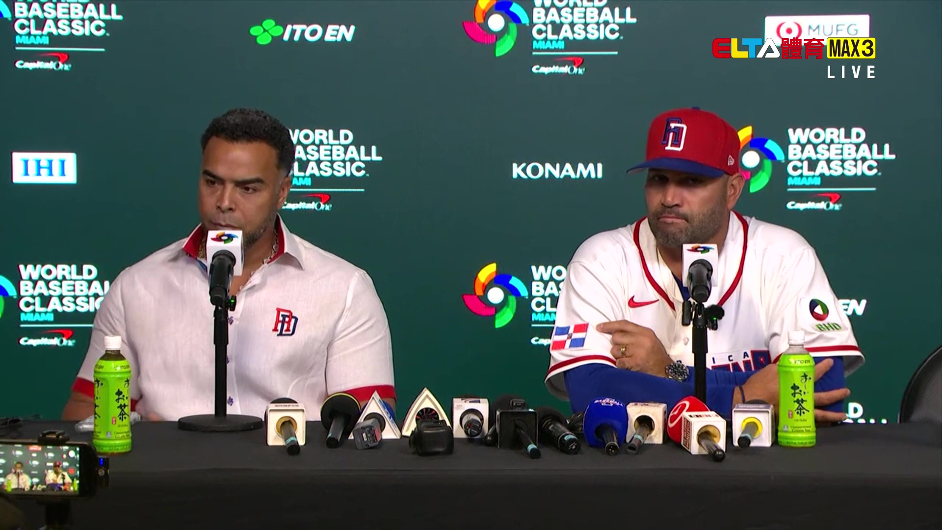 3/14 WBC棒球經典賽 多明尼加賽前記者會