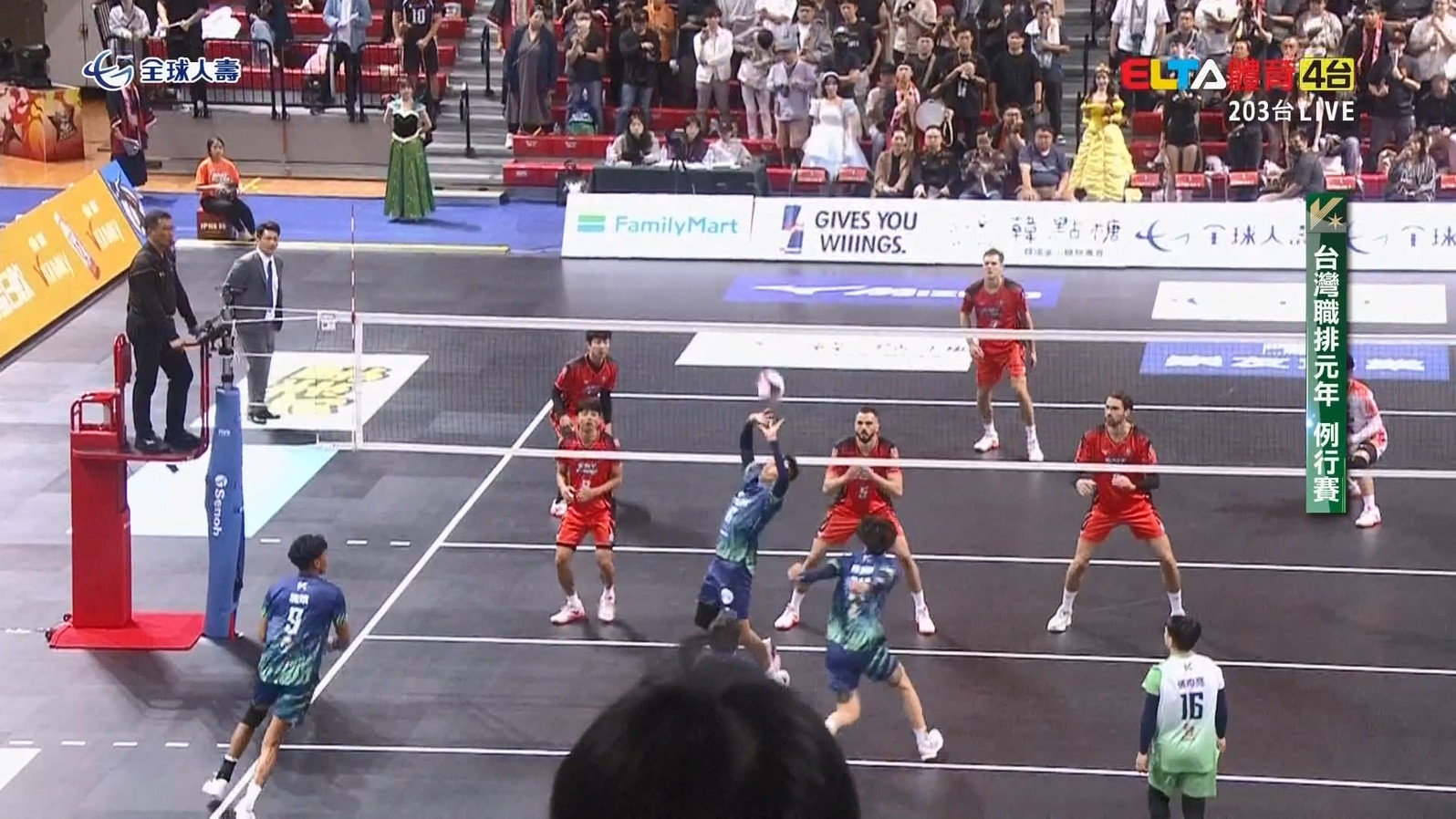 10/26 TPVL 台中連莊 VS 台北伊斯特