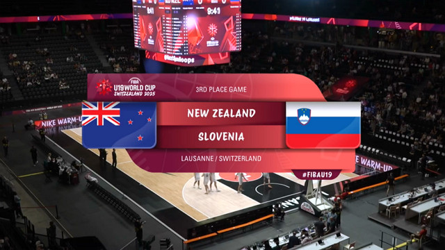 7/6 FIBA U19籃球世界盃 斯洛維尼亞 VS 紐西蘭 季軍戰