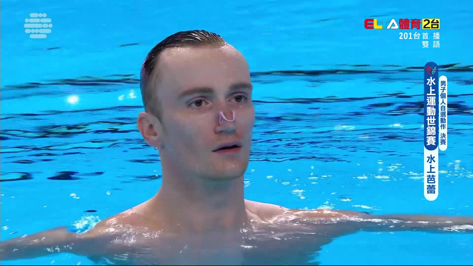 7/21 水上運動世錦賽 水上芭蕾 男子個人自選動作決賽