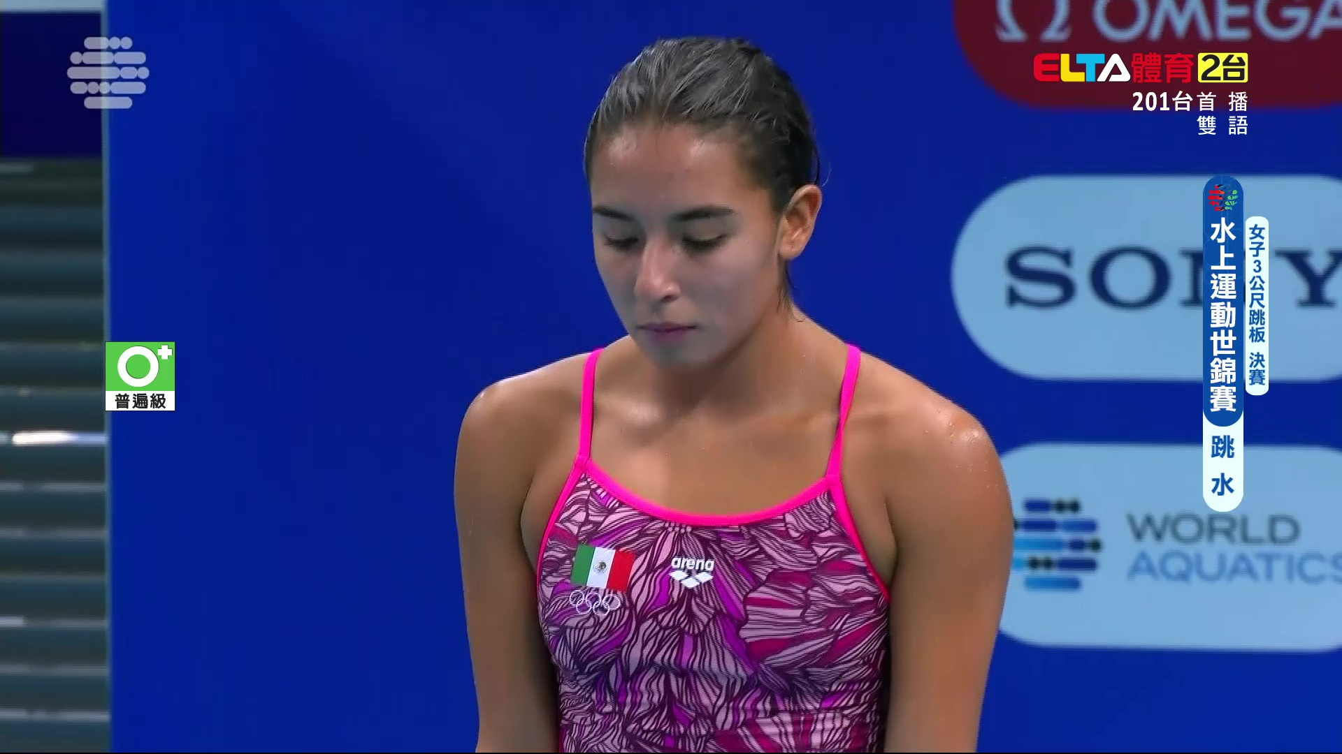 8/2 水上運動世錦賽 跳水 女子3M跳板決賽