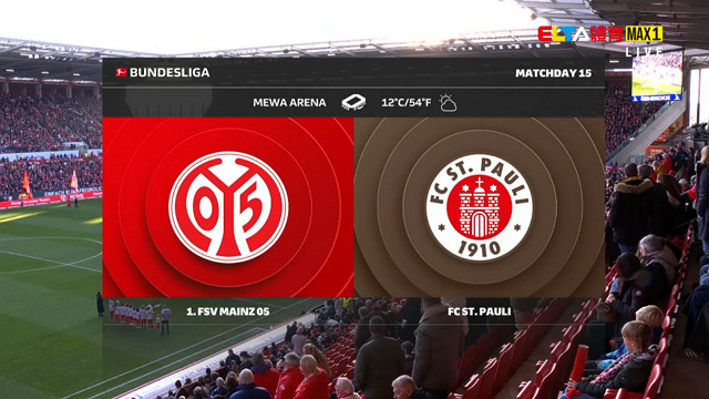 12/21 德甲 美因茲05 VS 聖保利 第15輪(原音)