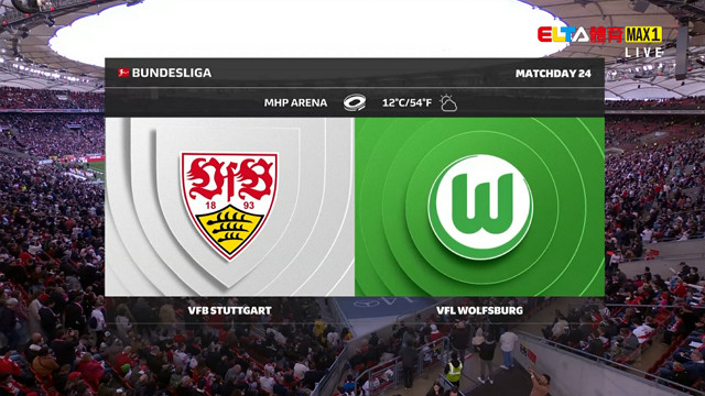 3/1 德甲 斯圖加特 VS 沃夫斯堡 第24輪(原音)
