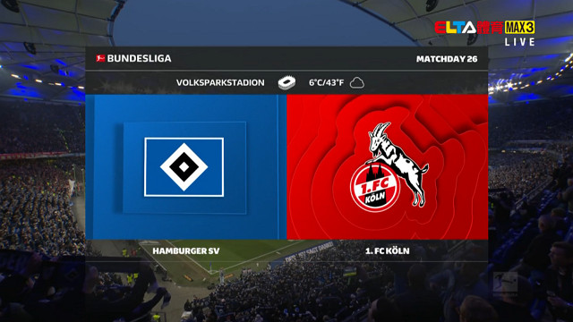 3/15 德甲 漢堡 VS 科隆 第26輪(原音)