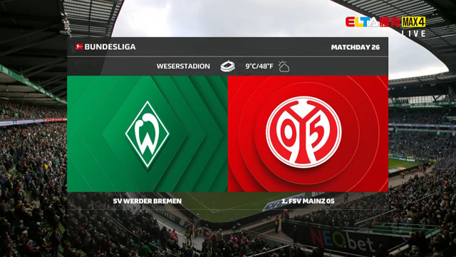 3/15 德甲 文達布萊梅 VS 美因茲05 第26輪(原音)