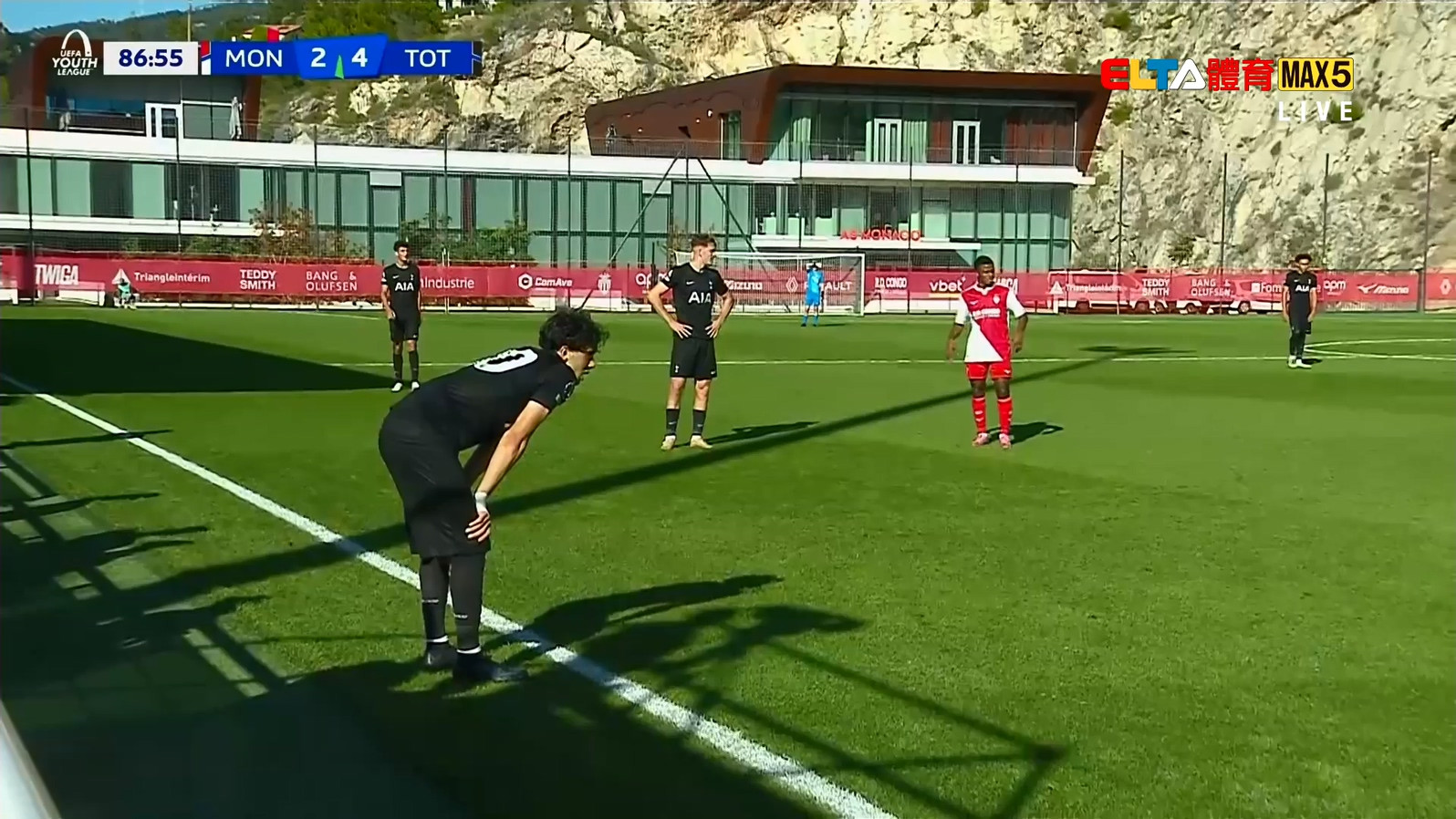 10/22 UEFA歐青 摩納哥 VS 托特納姆熱刺 第3比賽日(原音)
