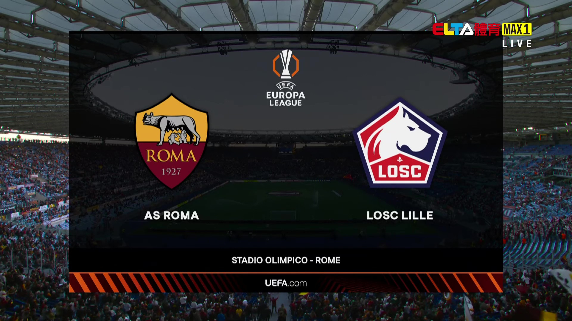 10/3 UEFA歐霸 AS羅馬 VS 里爾 第2比賽日 (原音)
