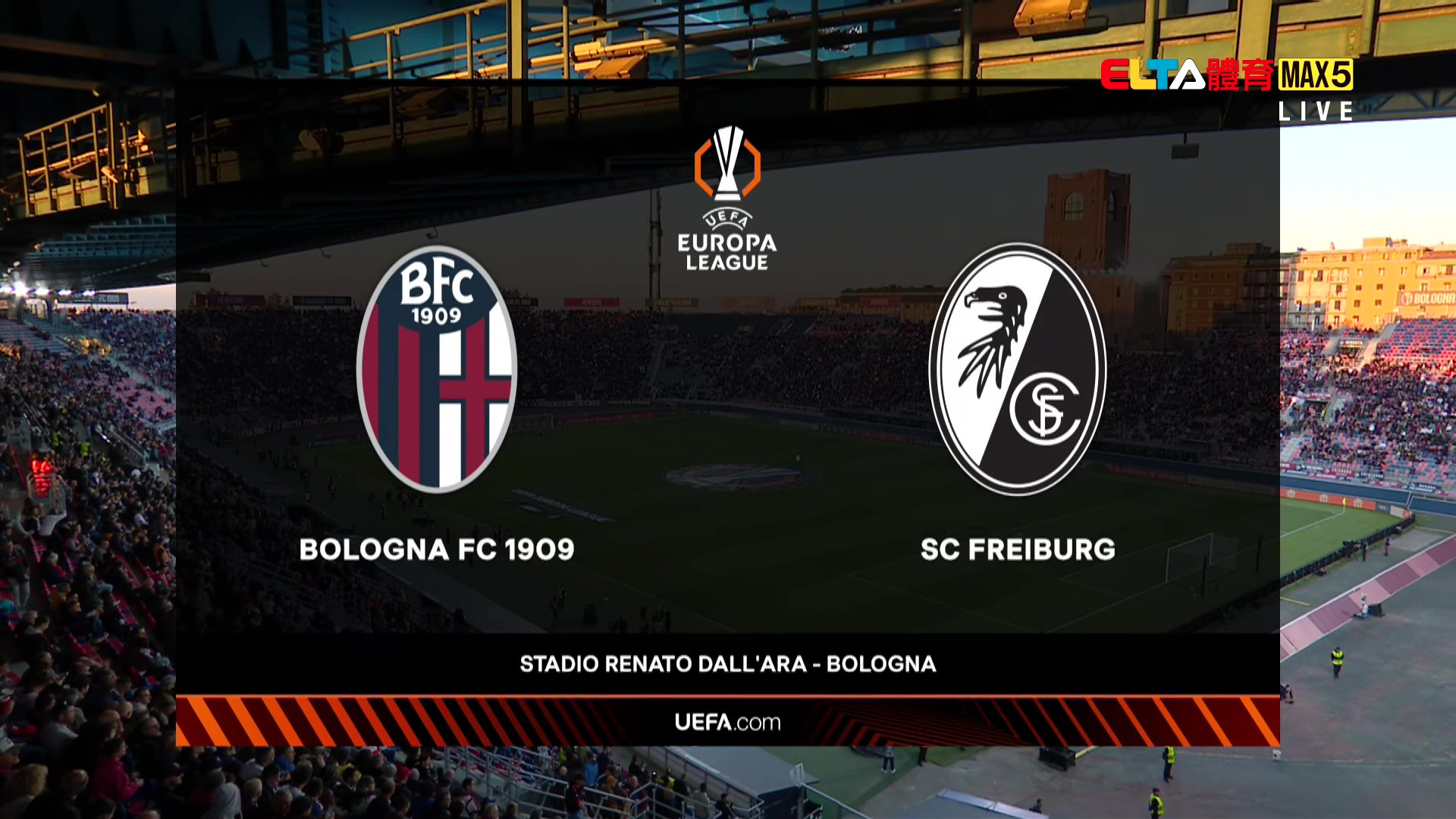 10/3 UEFA歐霸 波隆納 VS 佛萊堡 第2比賽日 (原音)