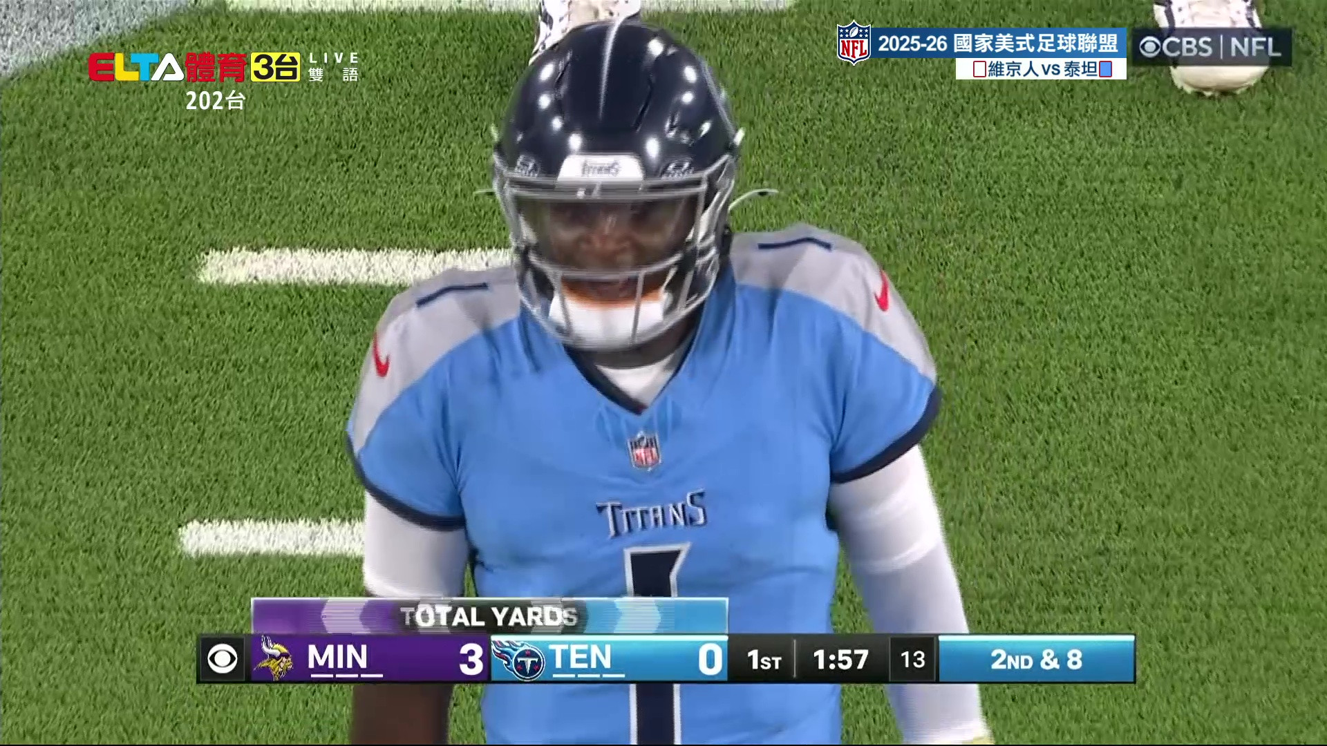 8/23 NFL 維京人 VS 泰坦 熱身賽第三週