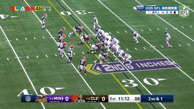 10/5 NFL 維京人 VS 布朗 倫敦國際賽