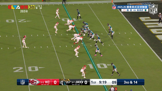 10/7 NFL 酋長 VS 美洲虎 例行賽第五週