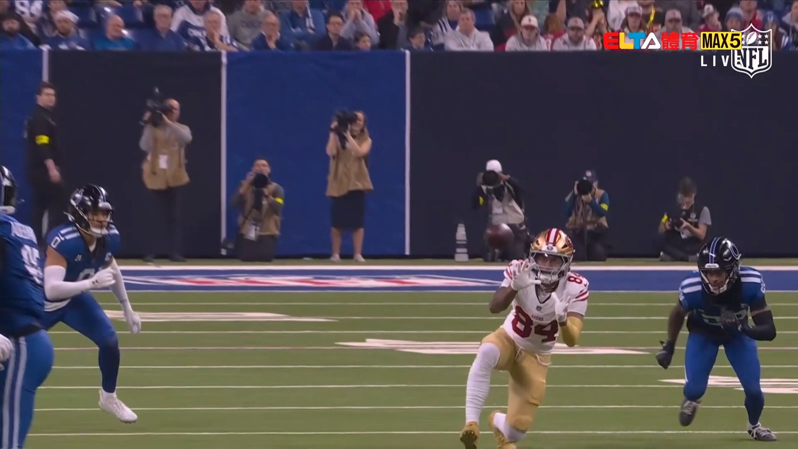 12/23 NFL 49人 VS 小馬 例行賽第16週 (原音)