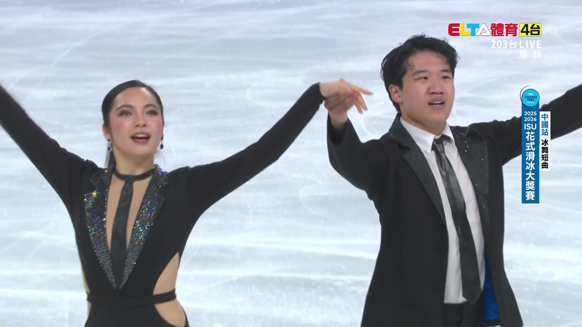 10/24 ISU花式滑冰大獎賽 中國站 冰舞短曲